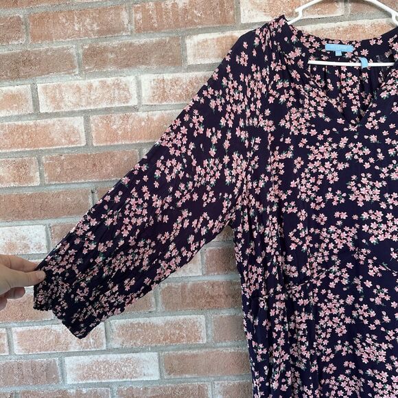 Draper James Floral Belted Dress XXL - Picture 4 of 10